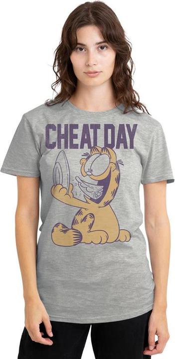 Produktbild Garfield Cheat Day TShirt meliert (M)