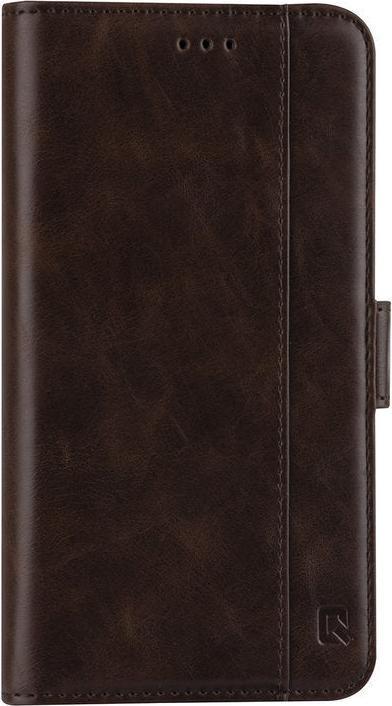 Actual product image UNIQ Accessory Case iPhone 13 - Book Case imitation leather brown with 3 card slots No.178 (Apple iPhone 13)