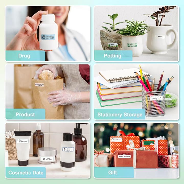 Produktbild Nelko Laminierte Etikettenaufkleber P21