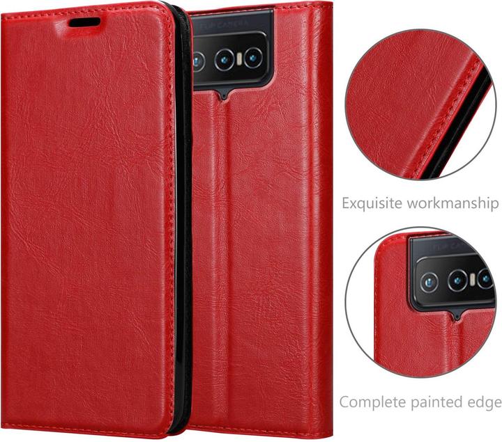 Productafbeelding Cadorabo Boek Invis. Magnetisch deksel (Asus Zenfone 8 Flip)