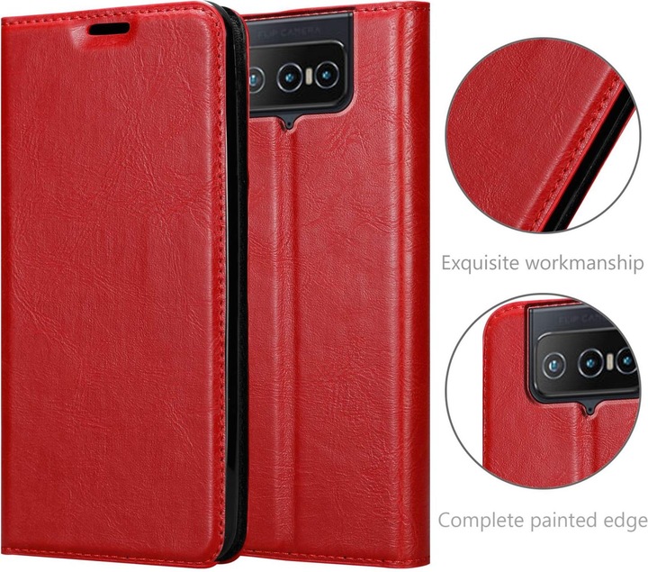 Produktbild Cadorabo Book Invis. Magnet Hülle (Asus Zenfone 8 Flip)