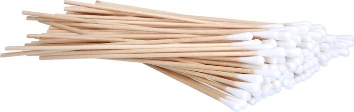 Fuhrmann Cotton buds 15cm wooden support small head, 100 pcs STB