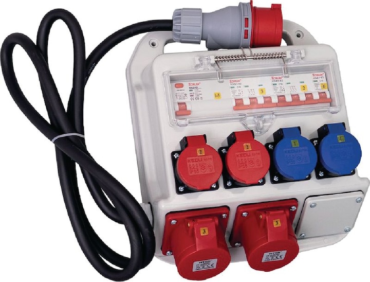 Immagine prodotto Ekström Distribuzione di energia elettrica in cantiere (2 x, Tipo 13, Tipo 25)