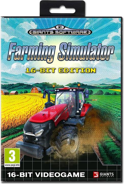 Actual product image Giants Software Landwirtschafts Simulator Megadrive 16Bit Grün (PC, EN)