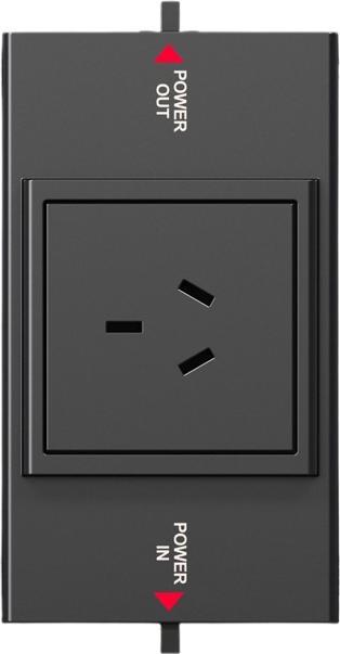 Produktbild Rittal 2500710 LED DE Schuko (Typ F CEE 7/3) SZ Steckdosenbox