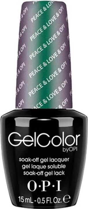 Actual product image OPI Gel Peace Love and Nail Polish