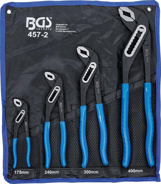 BGS Jeu de pinces multiprise 4 pièces