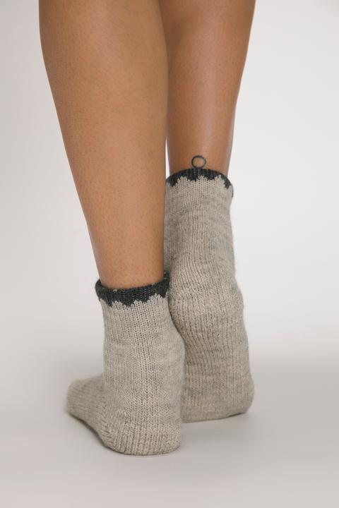 Actual product image Ulla Popken Touch Of Wool Lounge Socks (One size)