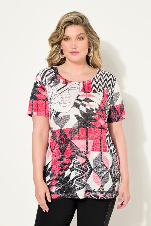 Image du produit Miamoda T-shirt à coupe confortable et imprimé à patch pailleté (52)