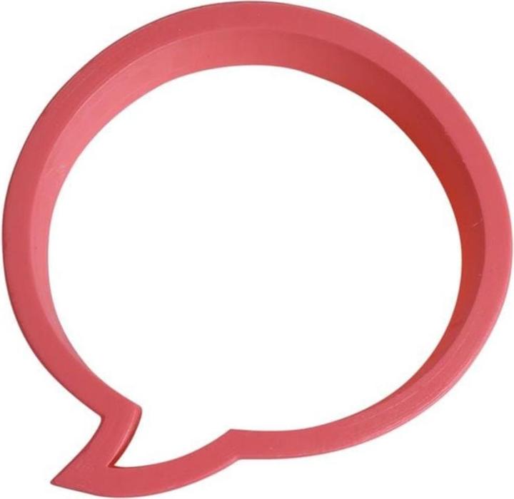 Actual product image Cut my Cookies Cookie cutter speech bubble