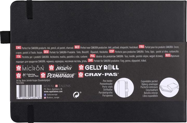 Actual product image Sakura Skizzenbuch (A5, Plain, Hardcover)