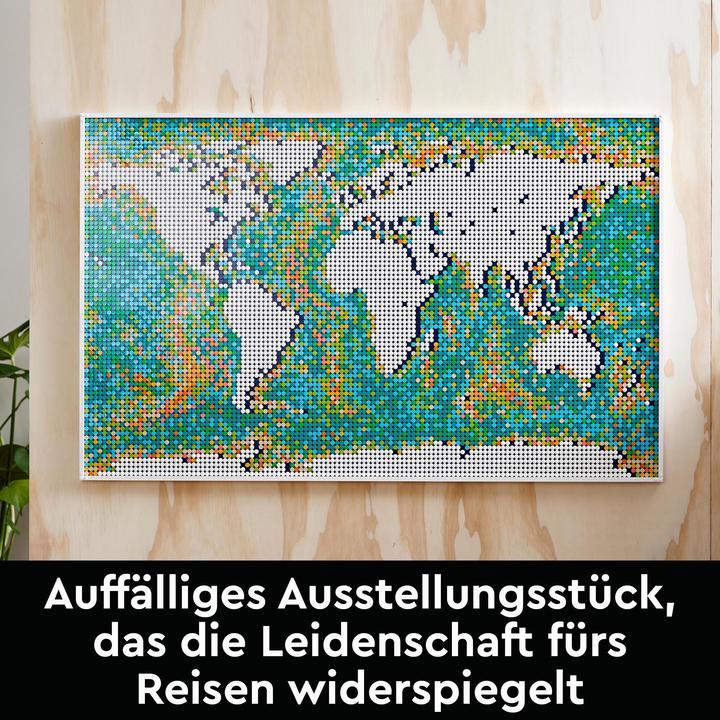 Image du produit LEGO Carte du monde (31203, LEGO Art, LEGO difficiles à trouver)