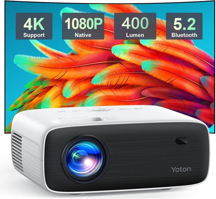 Actual product image Yoton Bluetooth Beamer Y6 (400 lm)