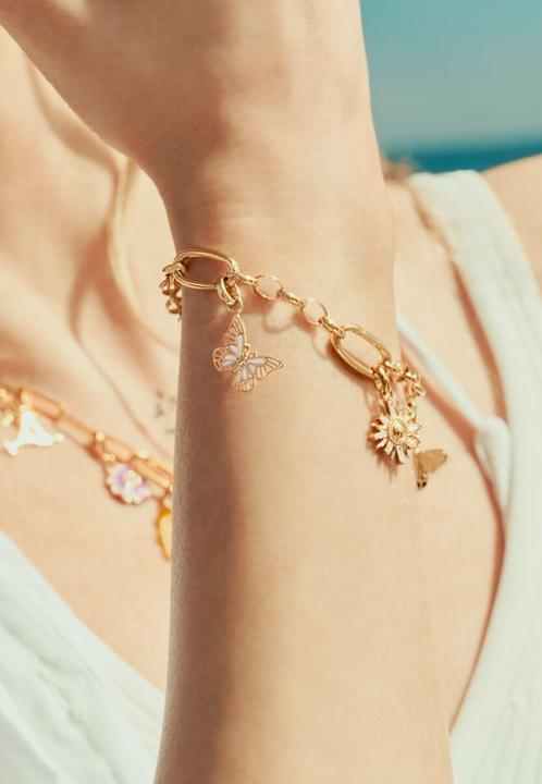 Immagine prodotto Thomas Sabo Charm-Anhänger Schmetterling Connect Silber (Argento)