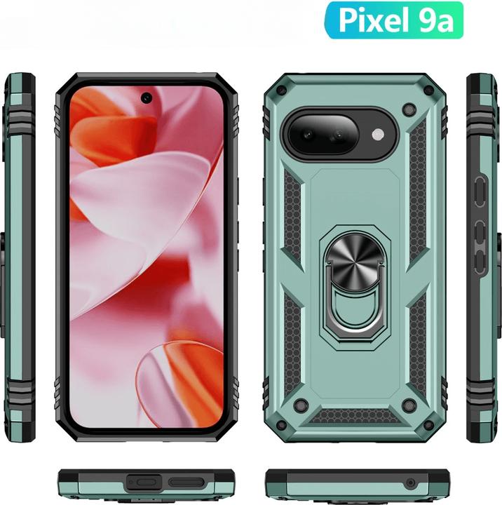 Image du produit Cover-Discount Google Pixel 9a - Robustes Back Cover mit Kickstand (Google Pixel 9a)