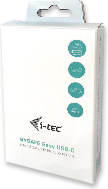 Productafbeelding i-tec MySafe USB-C 3.1 Gen. 2 Gemakkelijk (2.5")