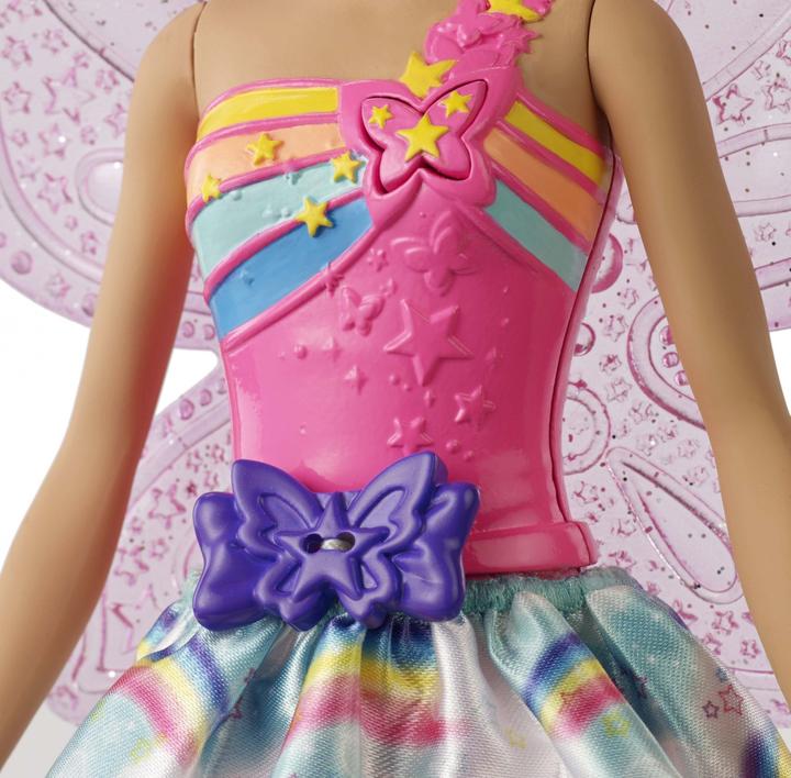 Produktbild Barbie Dreamtopia Regenbogen-Königreich Magische Flügel-Fee Puppe (blond)