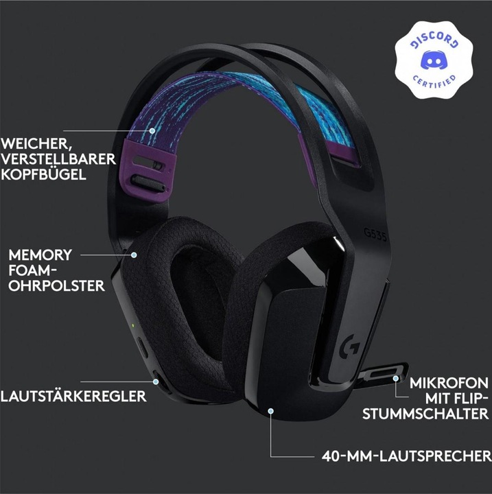 Immagine prodotto Logitech G G535 Lightspeed (Senza fili)