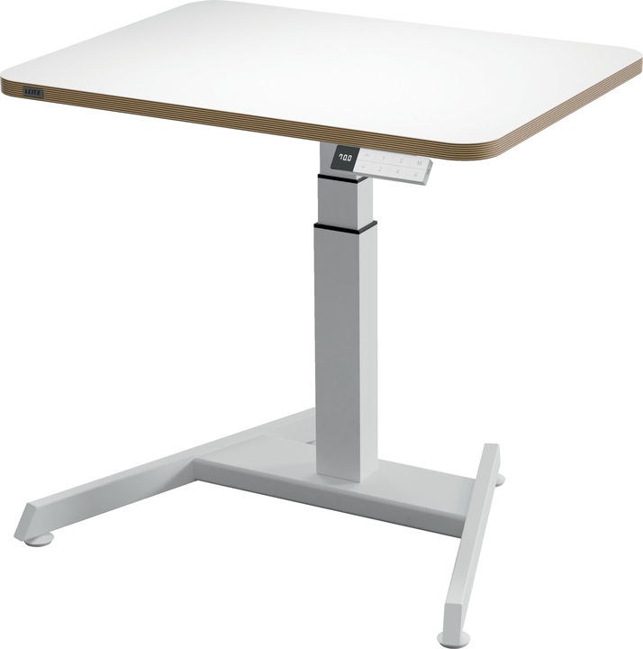 Actual product image Leitz Ergo Compact Workstation Electric height-adjustable desk (80 x 60 x 130 cm)