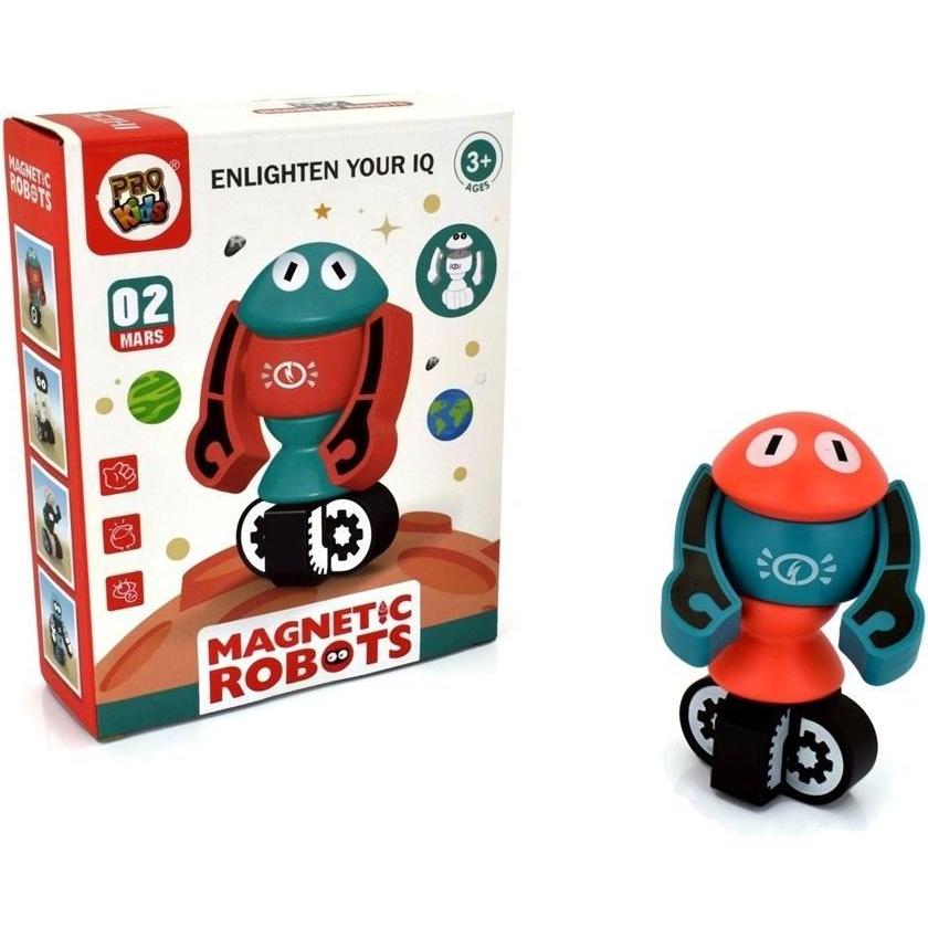 Pro Kids Magnetischer Roboter 3, Kit robotica