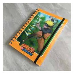 Pyramid, Quaderni + Bloc notes, Naruto A5 Notebook 3D Lenticular: Naruto