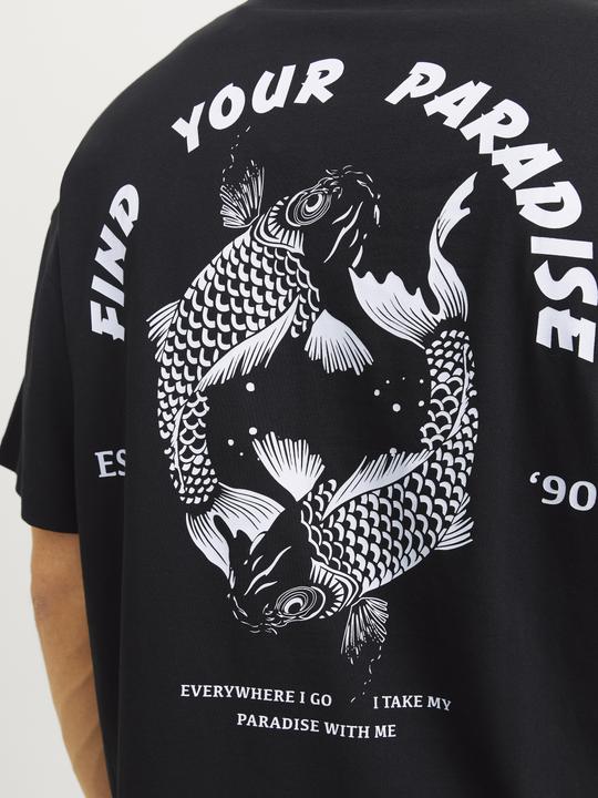 Immagine prodotto Jack & Jones Jjcharge Printed Tee Ss Crew Neck Ln (L)