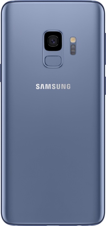 Actual product image Samsung Galaxy S9 (64 GB, Coral Blue, 5.80", Hybrid Dual SIM, 12 Mpx, 4G)