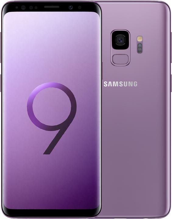 Samsung Galaxy S9 (64 Go, Lilas Pourpre, 5.80", Double SIM hybride, 12 Mpx, 4G)