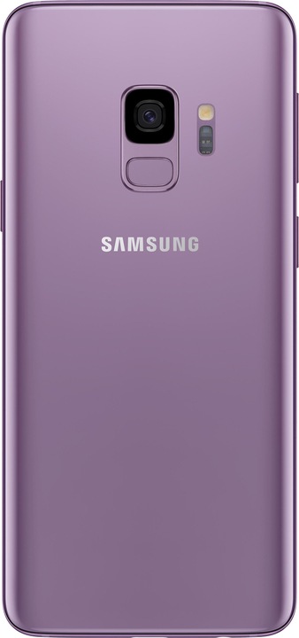 Actual product image Samsung Galaxy S9 (64 GB, Lilac Purple, 5.80", Hybrid Dual SIM, 12 Mpx, 4G)
