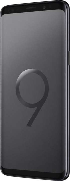 Actual product image Samsung Galaxy S9 (256 GB, Midnight Black, 5.80", Hybrid Dual SIM, 12 Mpx, 4G)