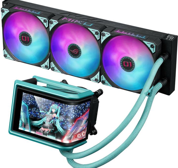 Produktbild ASUS Wak Rog Ryuo Iv Slc 360 Argb Miku