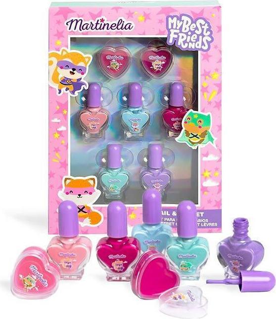 Actual product image Martinelia Παιχνίδια Όμορφιας My Best Friends Nails & Lips Set 12033