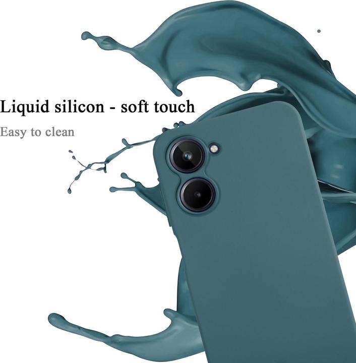 Image du produit Cadorabo Housse pour Realme 10 4G TPU avec protection liquide en silicone (Samsung Galaxy S10)