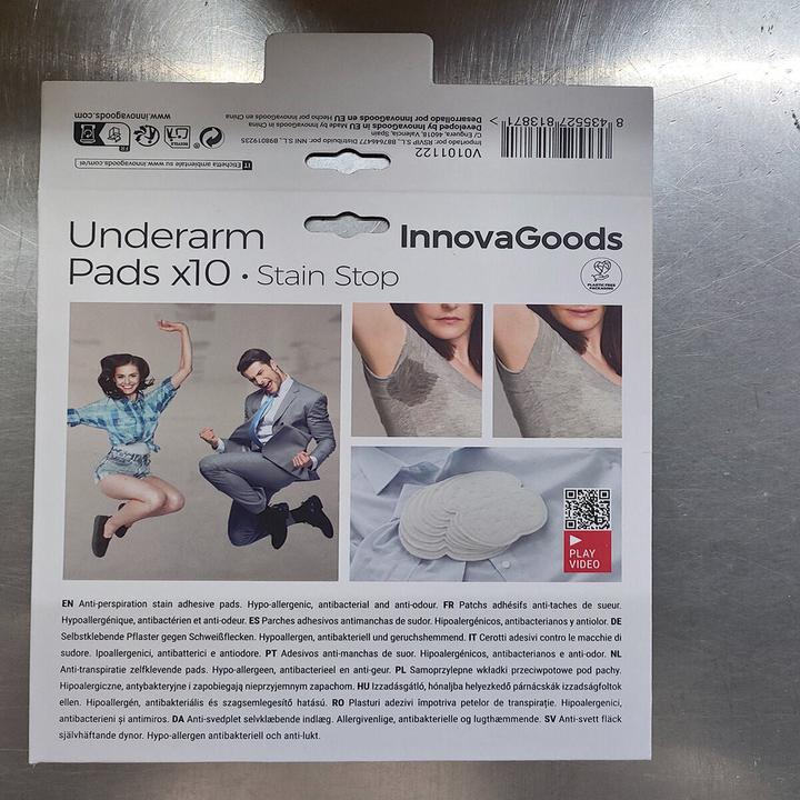 Image du produit InnovaGoods Stain Stop (Coussinets sous les aisselles)