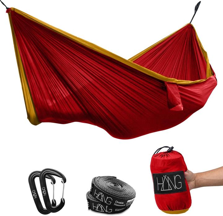 Hng Camping-Hngematte aus Fallschirmseide (200 kg)