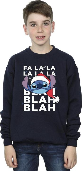 Image du produit Disney - Sweat LILO AND STITCH CHRISTMAS BLAH BLAH BLAH - Garçon (152, 158)