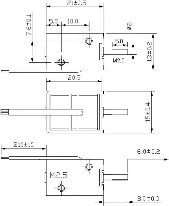 Image du produit Tremba HMB-1513.001-24VDC Aimant de levage poussant, tirant 2 N 8 N 24 V/DC 35 W