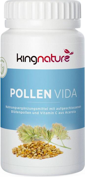Kingnature Pollen Vida Kapsel (90 Stück, Kapseln, 500 g)