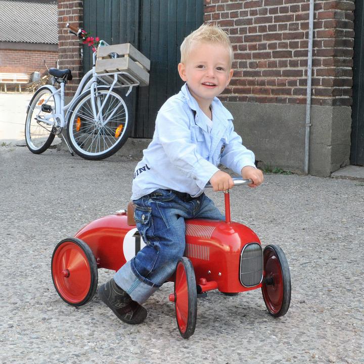 Productafbeelding Goki Retro Strikje Auto Rood