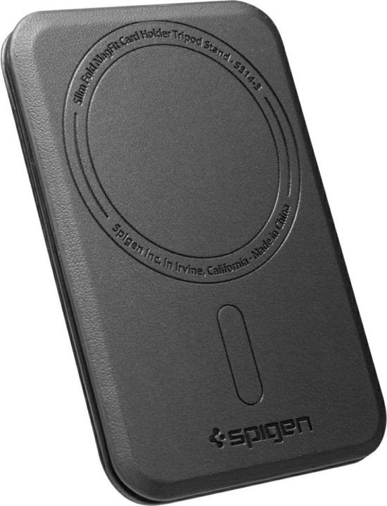 Actual product image Spigen Slim Fold (Mag Fit) | S314-3 MagSafe Card Holder Black