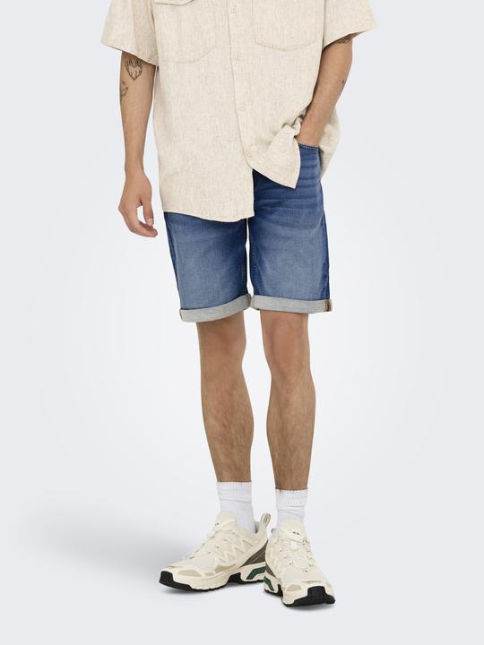Produktbild Only & Sons Onsply Jog Mbd 0024 Ana Dnm Shorts Noos (M)