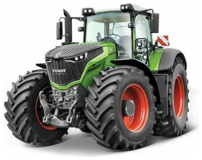 Actual product image Bburago 10cm farm tractor, assorted, 18-31610