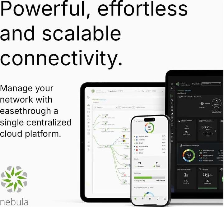 Produktbild Zyxel NWA240BE 802.11be Wifi 7 NebulaFlex AccessPoint (8646 Mbit/s)