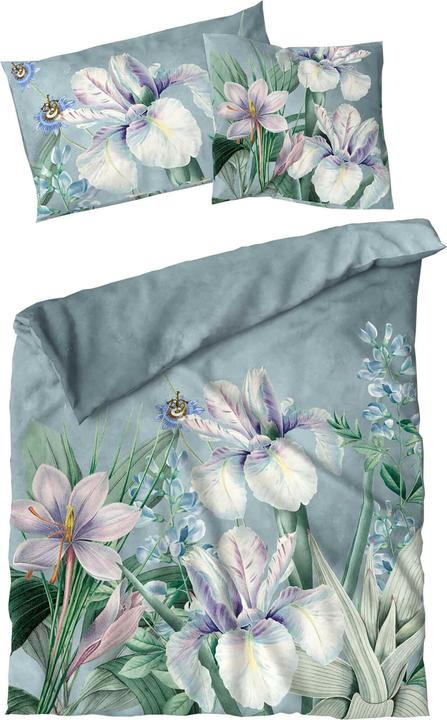Image du produit Lotus Bettwaren Création Literie Satin Iris (Taie d'oreiller, 50 x 70 cm)