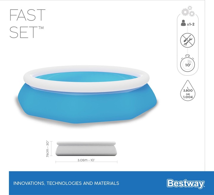 Actual product image Bestway Fast Set (ø 305 x 75 cm)