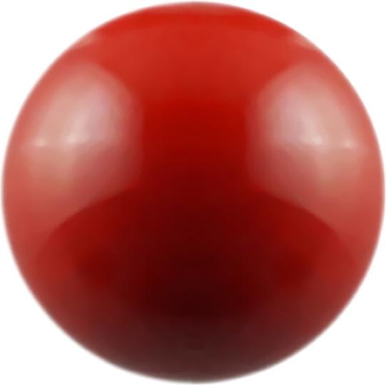 Produktbild Star Piercing Micro Kugel Fire Red (Chirurgenstahl 316L, ohne Messing)
