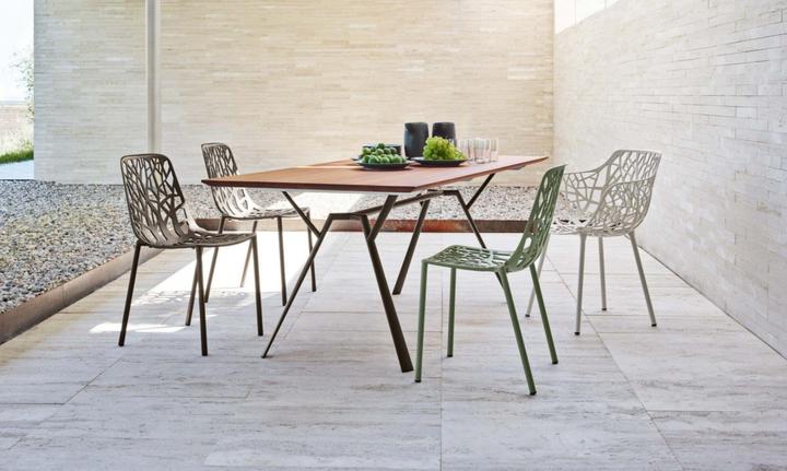 Image du produit Fast Forest Chaise de jardin repas empilable