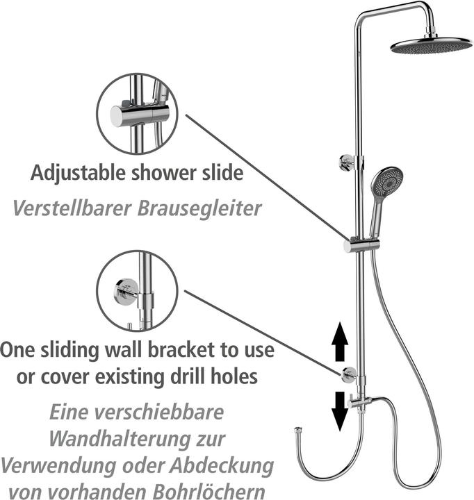 Produktbild Wenko Duschsystem