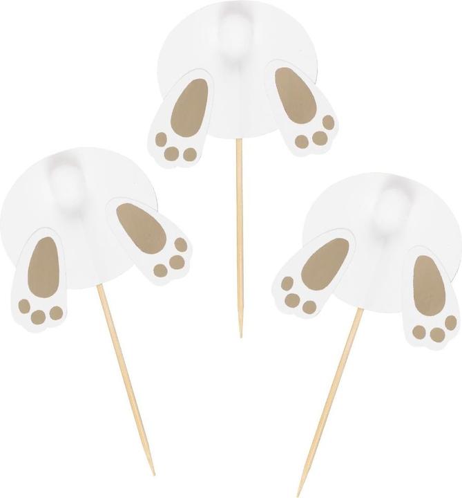 Ginger Ray Lapin sur pic (6pcs) (6x)