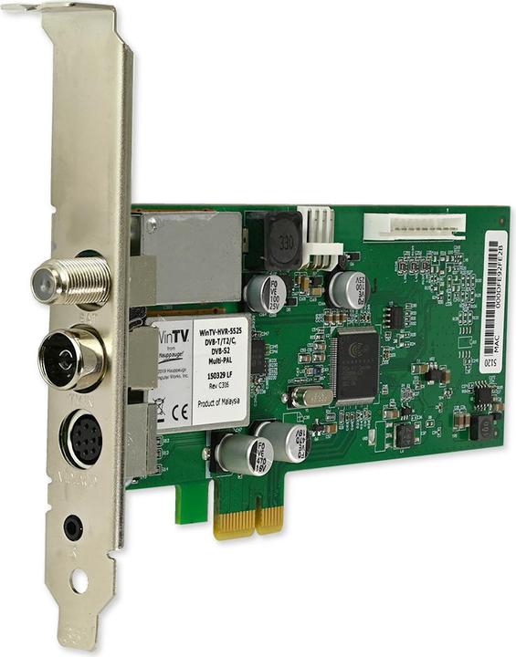 Actual product image Hauppauge WinTV-HVR-5525 (PCI-E x1, analog TV signal, DVB-C, DVB-S, DVB-S2, DVB-T)
